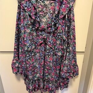 Boohoo Multicolor Floral Dress